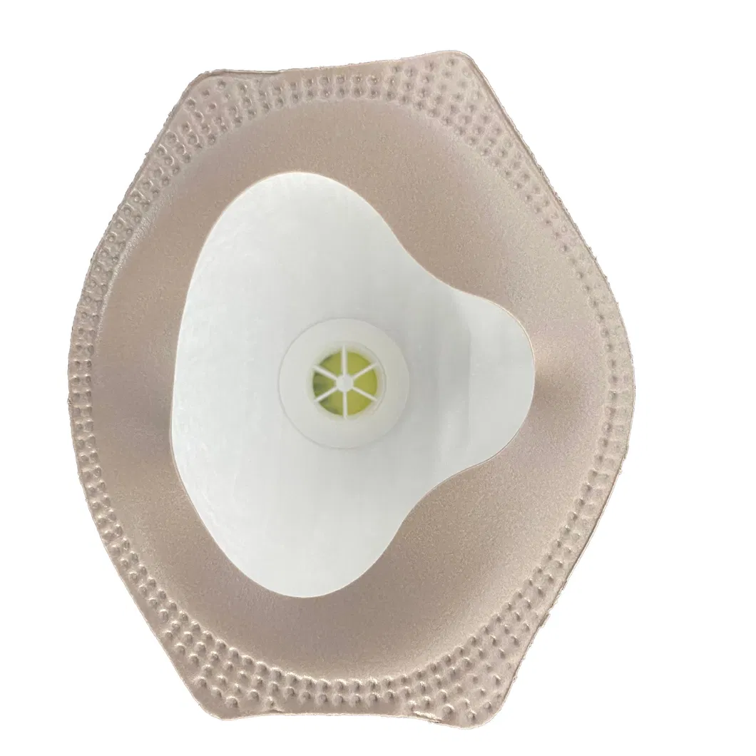 FFP3 Face Mask with Filter Flat Fold Mask with Valve and Head Loop CE En 149