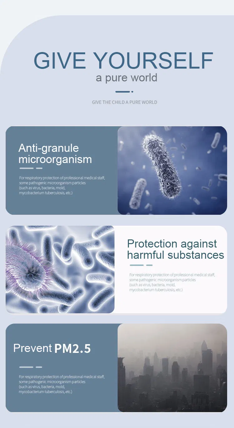 Fish Kf94 Dust and Haze Prevention Adult Fashion White Mask