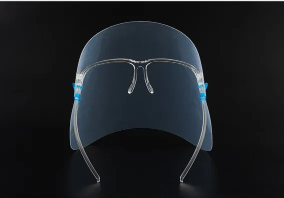 Full Face Kitchen Anti-Smoke Saliva Double-Sided Eye Protection Anti-Droplet Face Shield Mask Protection