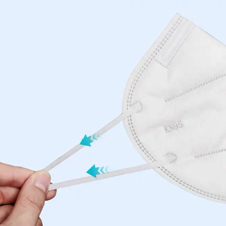 GB2626-2006, 5 Layer Standards Non-Woven Fabric Protection Anti-Virus, Anti-Dust Adult Disposable Face Mask in Stock