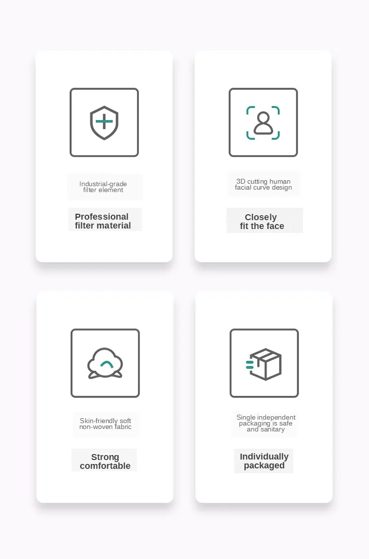 Good Quality Mascarilla Facial FFP2 Mask Mask FFP2 En149