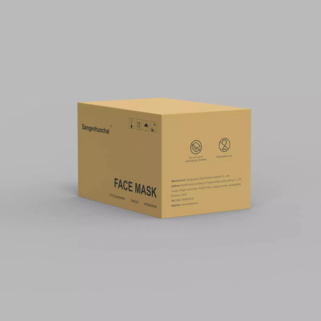 High Quality Disposable Masks Supplier 3 Ply with Black Civilian Facemask