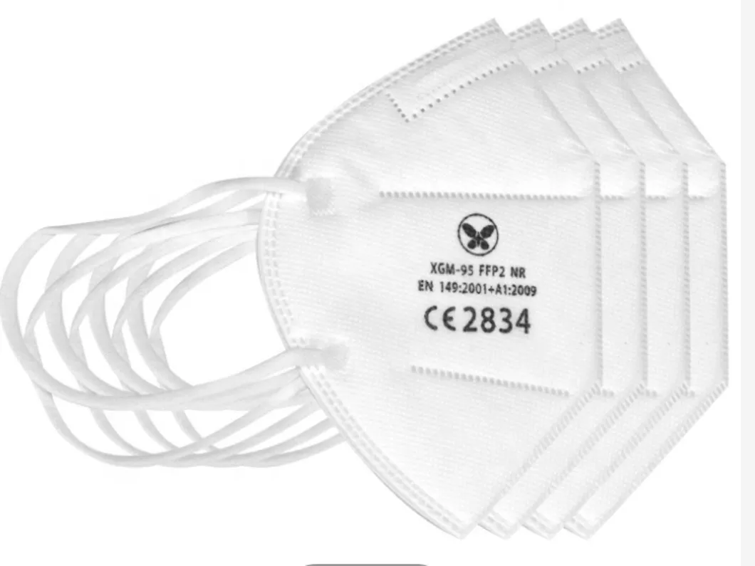 High Quality FFP2 Manufacturer CE 2163 En 149 FFP2 Kids KN95 3D Mask FFP2 Dw 5ply Respirator Mask with Earloop