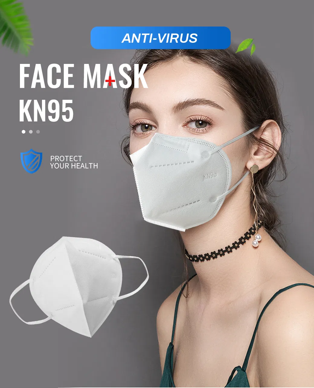 Hot-Sale Triangle Daily Work Safety Protection of Bacterial Infection Face Mask