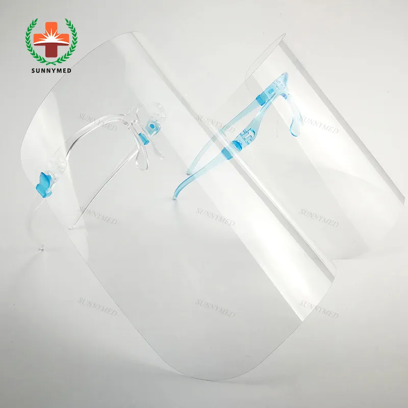 Hot Selling Face Protection Hengde Faceshield with Box Anti Fog Heng De