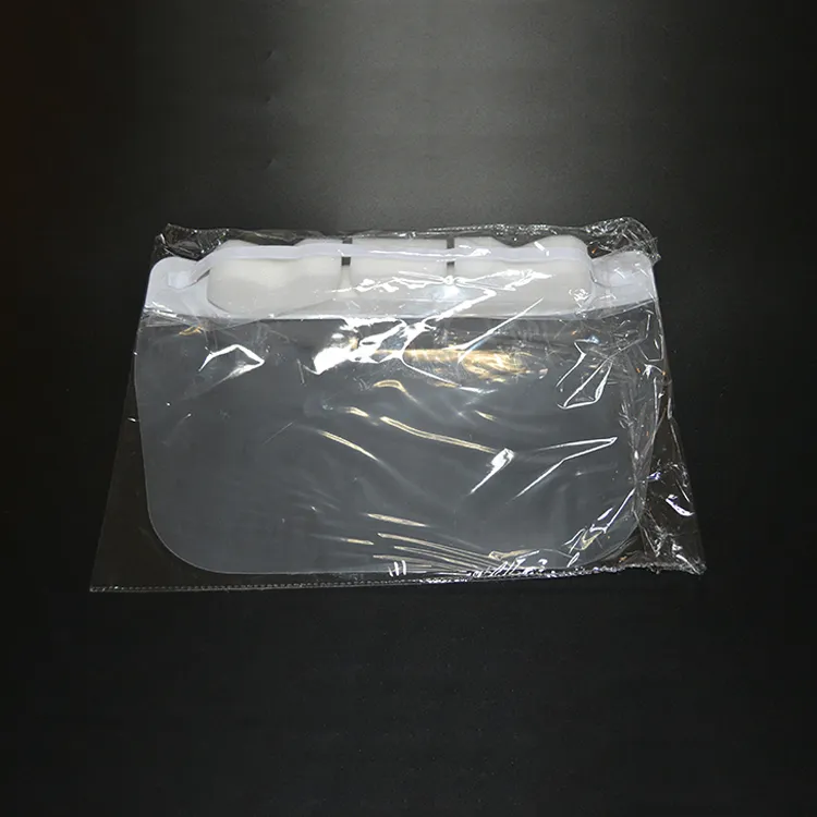 in Stock Anti Fog Transparent Pet Plastic Eyes Mouth Nose Protection Face Shield