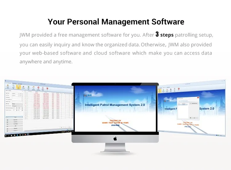 Jwm Anti-Explosion RFID Guard Tour System with Real Time Data Upload