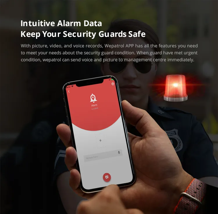 Jwm Guard Patrol APP That Supports NFC Blue Tooth GPS and Qr Code
