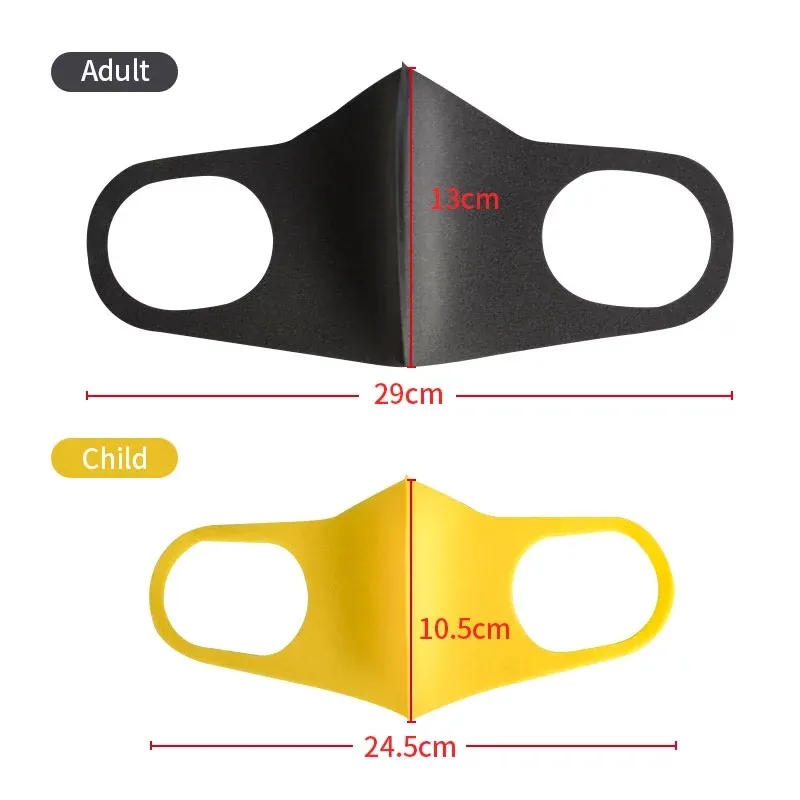 Kids Baby Children Washable Purely Anti Pollution Pm2.5 Activated Carbon Filter Air Face Visor