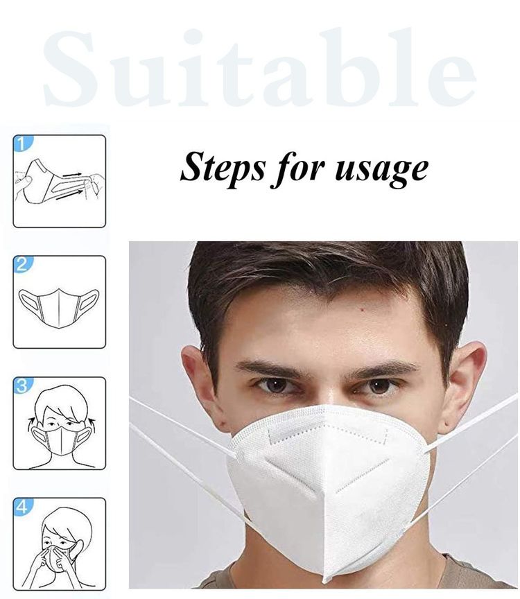 Kn 95 De Moda Designers Reutilizable Respirador Pm2.5 Fabric Mouth Face Mask Masks Mascarilla Facial De Seguridad FFP2