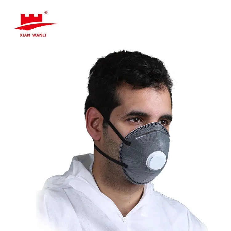 Kn99 Mask. Folding Type Grade Respirator, Washable and Reusable Civilian Face Mask with Nose Sponge, Better Than KN95 Carbon Mask with Valved