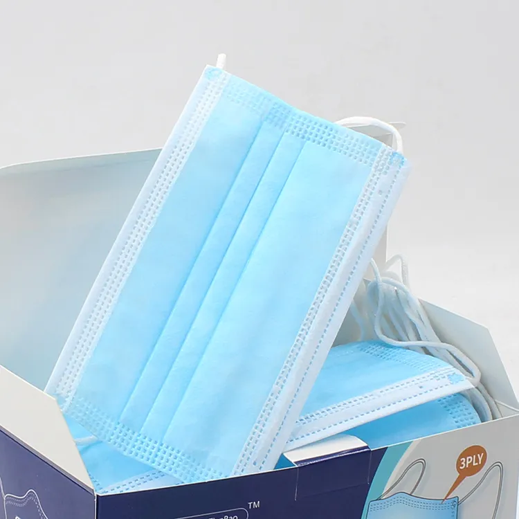 Manufacturer Suppliers Disposable Protective Civil Filter 3ply Face Mask