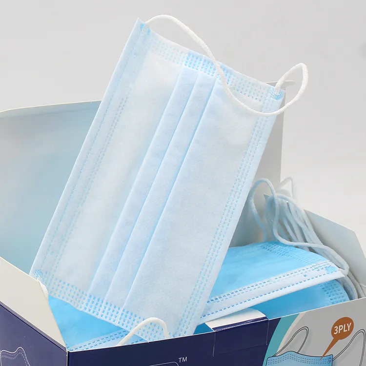 Manufacturer Suppliers Disposable Protective Civil Filter 3ply Face Mask
