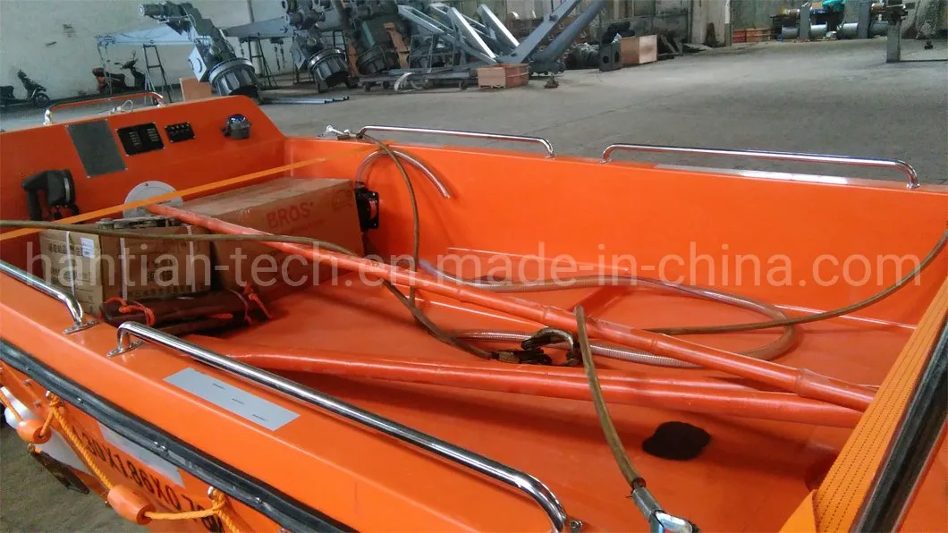 Marine Equipment Solas Orange Gfrp 6p Lifesaving Rescue Boat