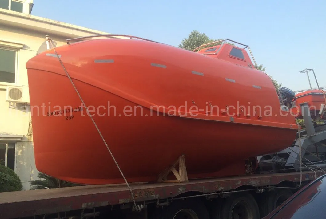 Marine Solas Water Lifesaving Equipment Totally Enclosed Freefall Boat