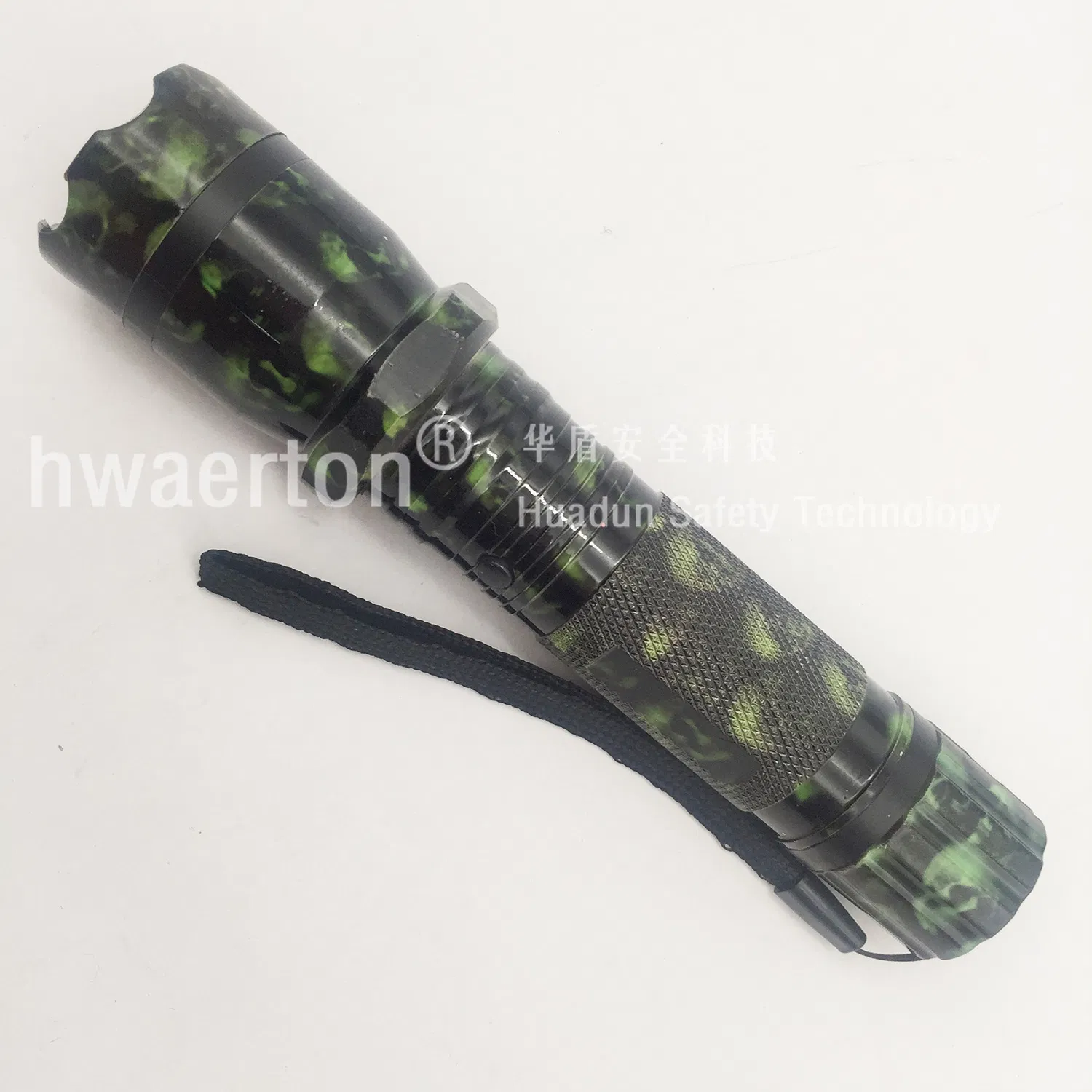 Mini Camouflage Color Fashion Stun Gun with Lighting and Alarm