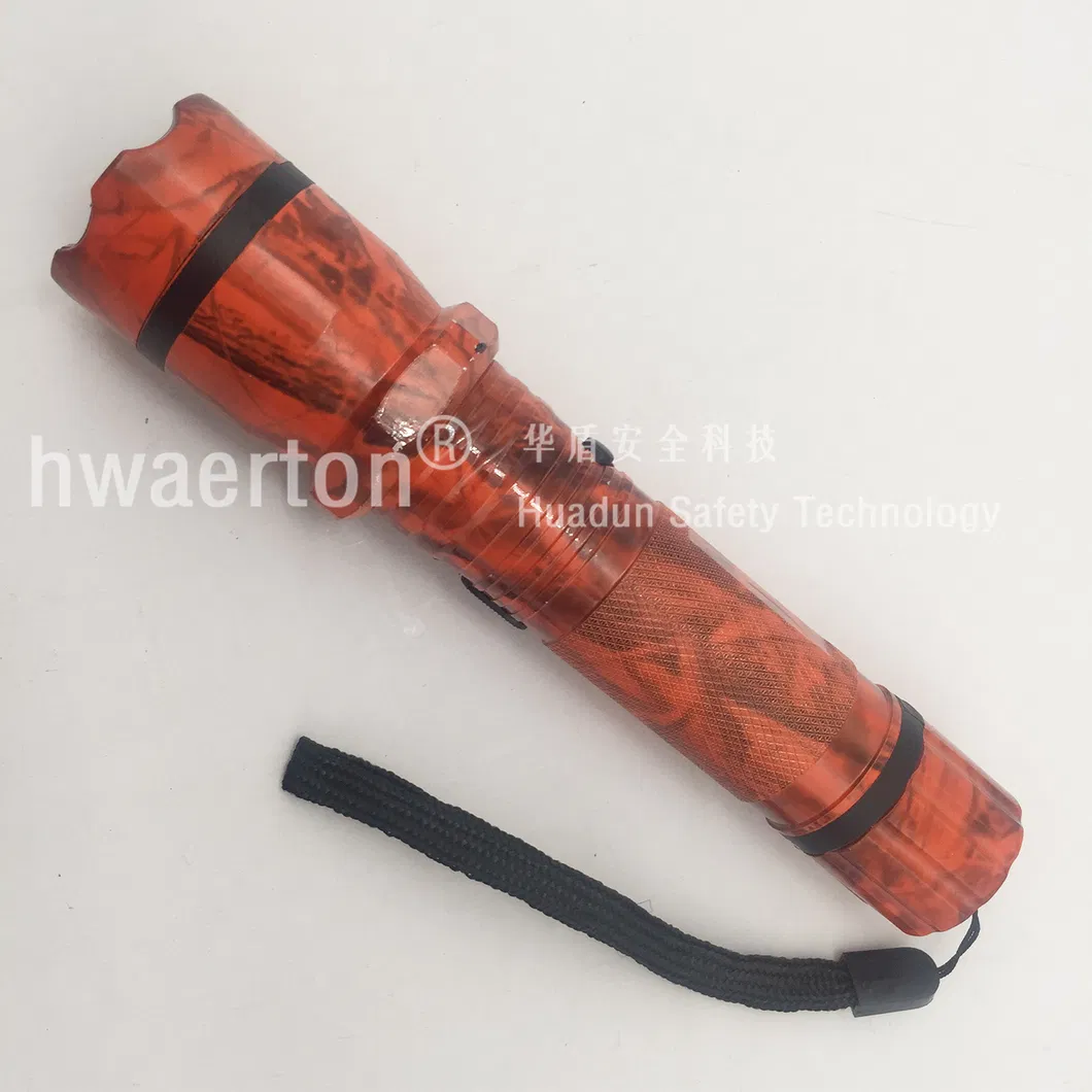 Mini Camouflage Color Fashion Stun Gun with Lighting and Alarm 