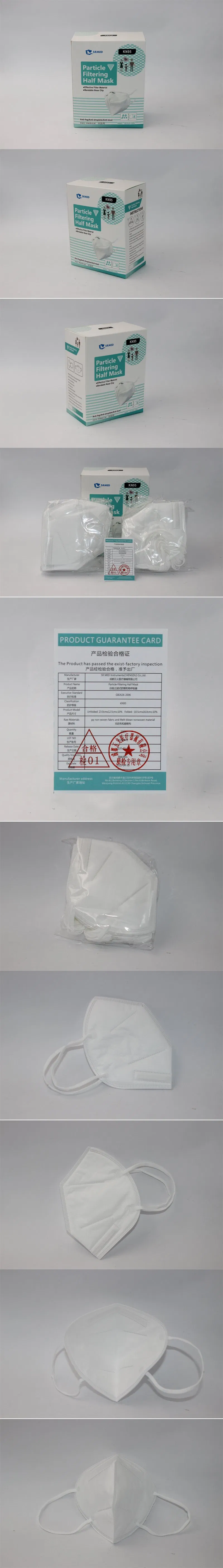 Non-Medical Anti-Fog/Anti-Droplets/Anti-Dust KN95 Particle Filtering Half Mask