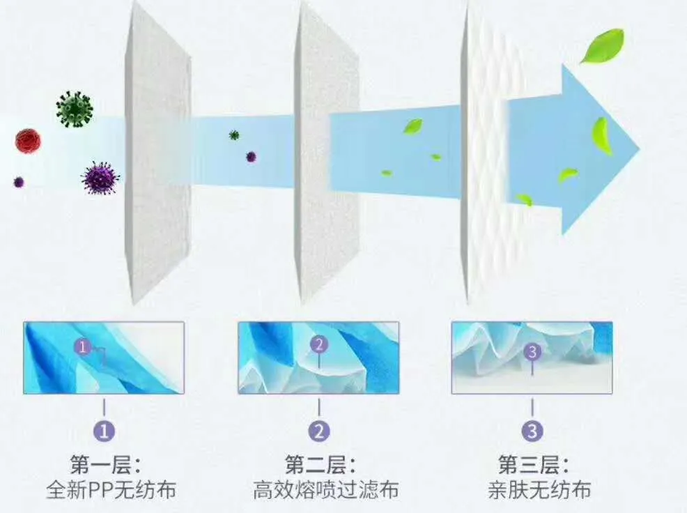 Non-Woven Disposable Face Mask