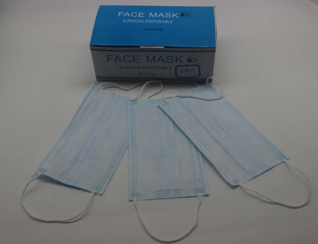Non Woven Face Mask with Ear Loop & Tie-on Type