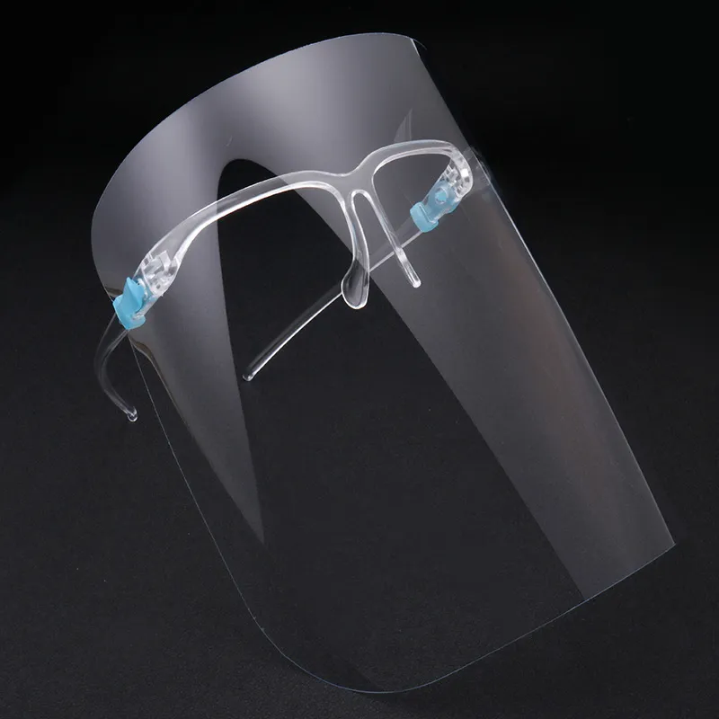 Pet Plastic Facial Mask Shield Face Shields with Frame