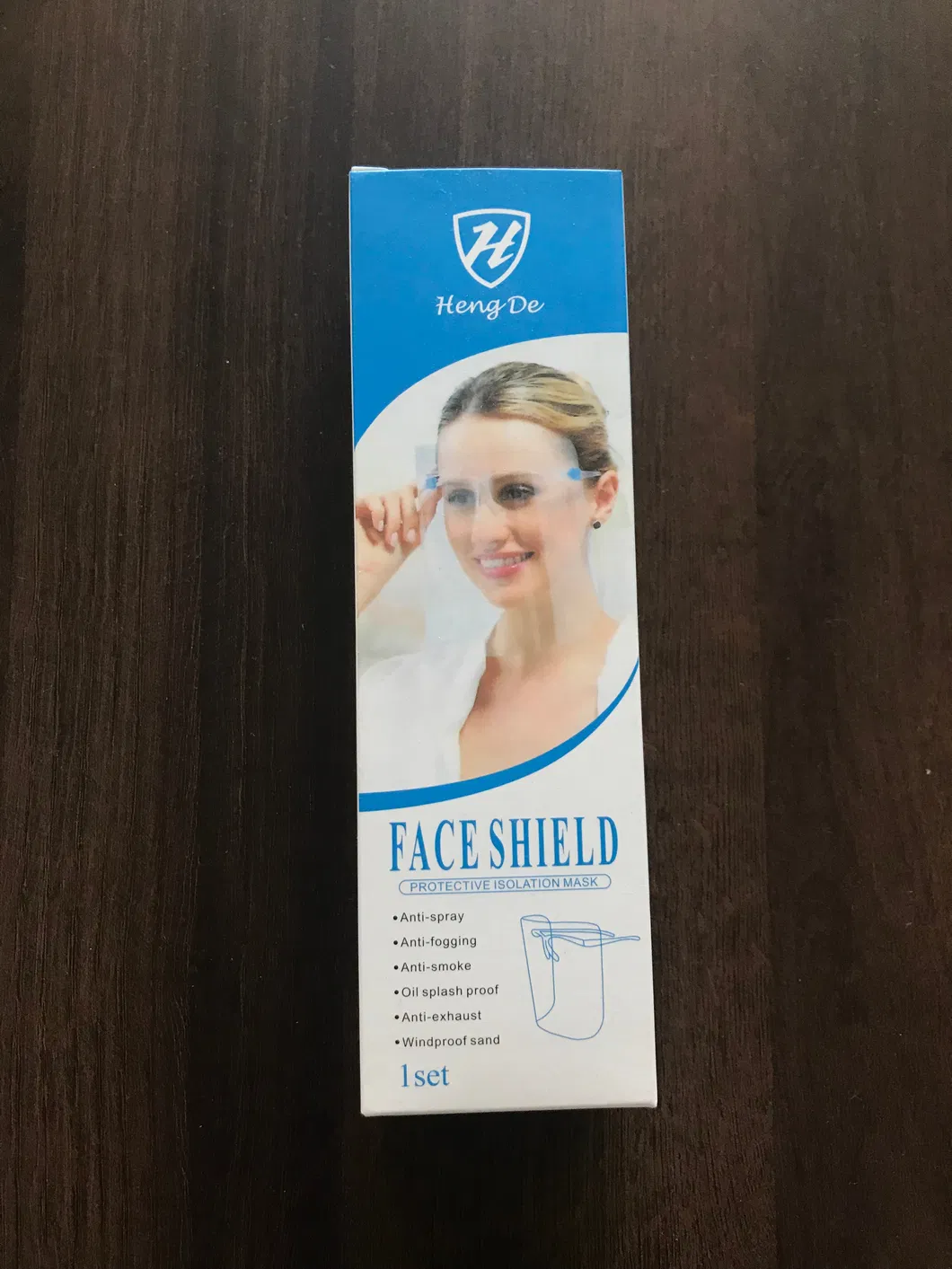 Pet Plastic Facial Mask Shield Face Shields with Frame