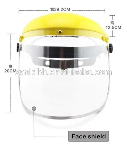 Polycarbonate Mask Protection Acrylic Headgear Glasses Face Shield