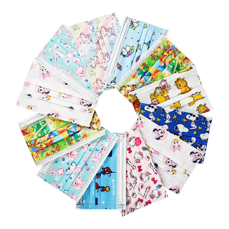 Protection Non-Medical Use Products Suppliers Disposable Fashion Face Mask for Kid Child Children