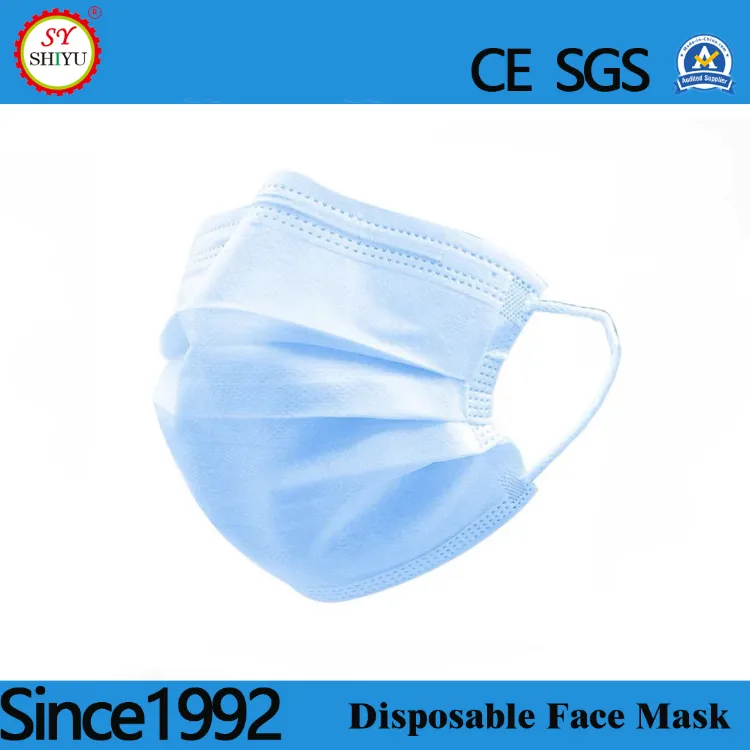 Protective Face Mask Disposable Non-Woven Carbon Dust Protective Gas Facial Face Mask