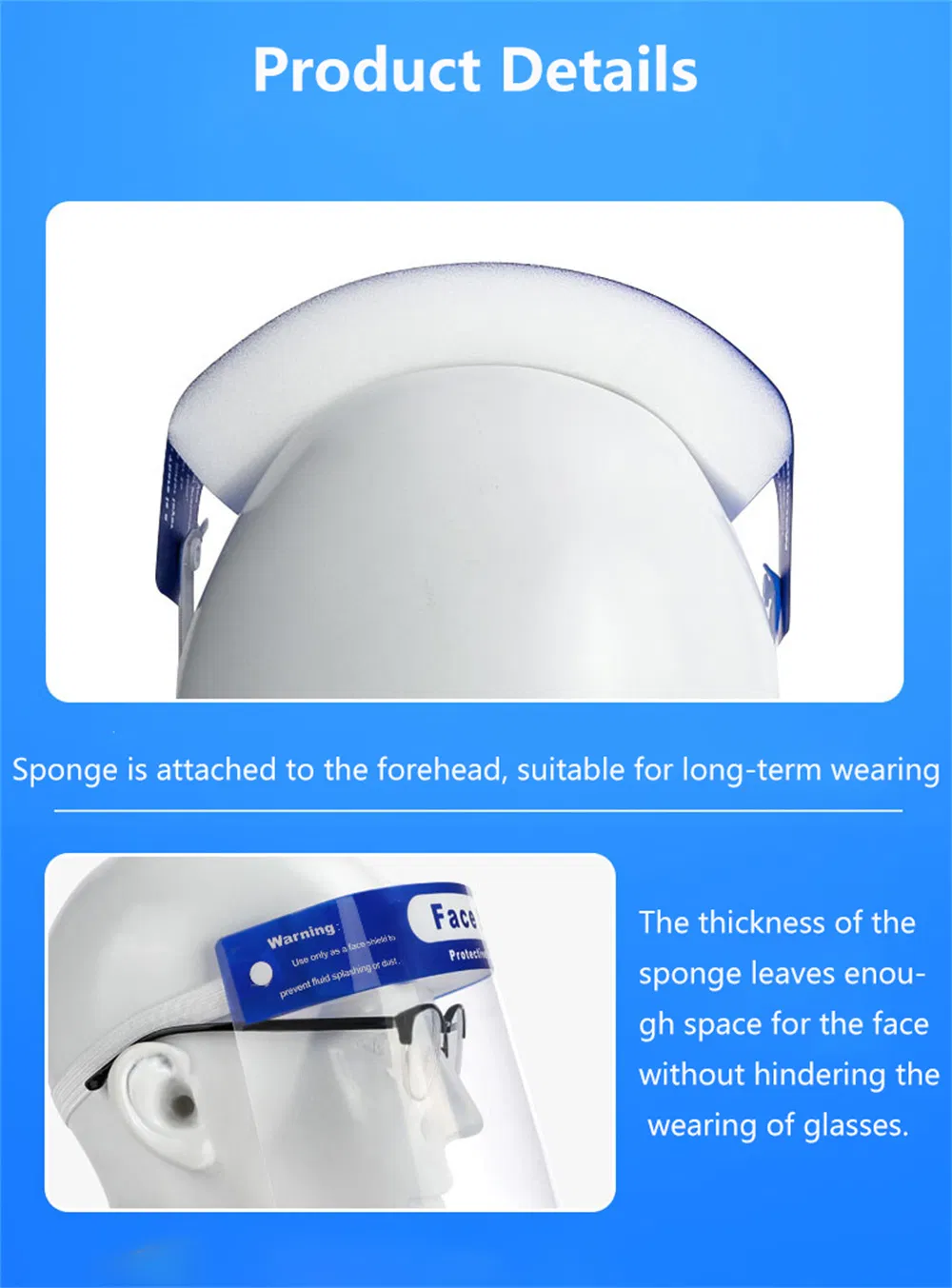 Protective Face Shields Full Coverage Safety Protection for Face and Eyes Face Shield