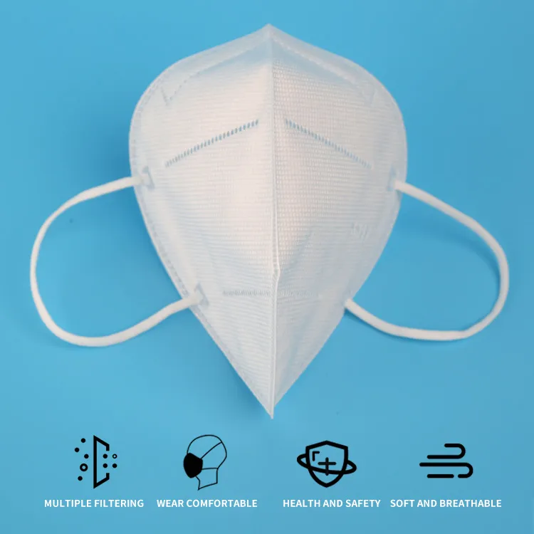 Protective FFP2 Non-Wove KN95 Face Mask Disposable 5-Ply Face Shield Mask