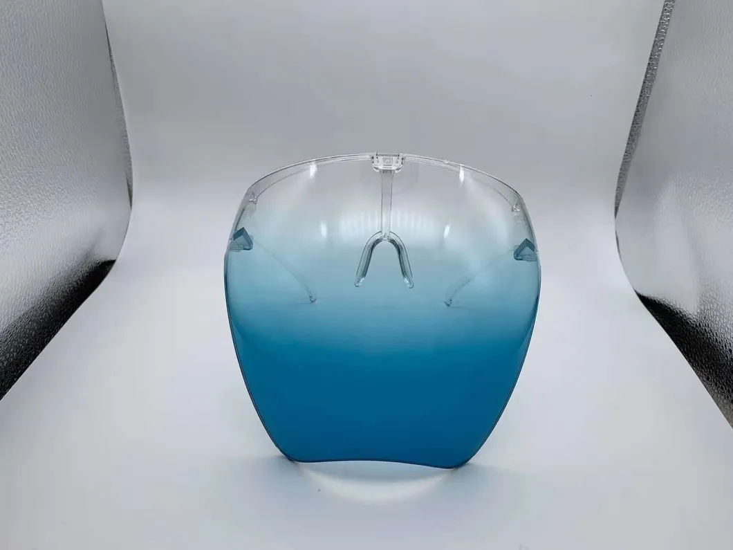 Protective High Quality Colourful Clear Frame Face Shield Safety Faceshield Mask with Anti Fog Anti-Scratch Protection Wholesale Distributors