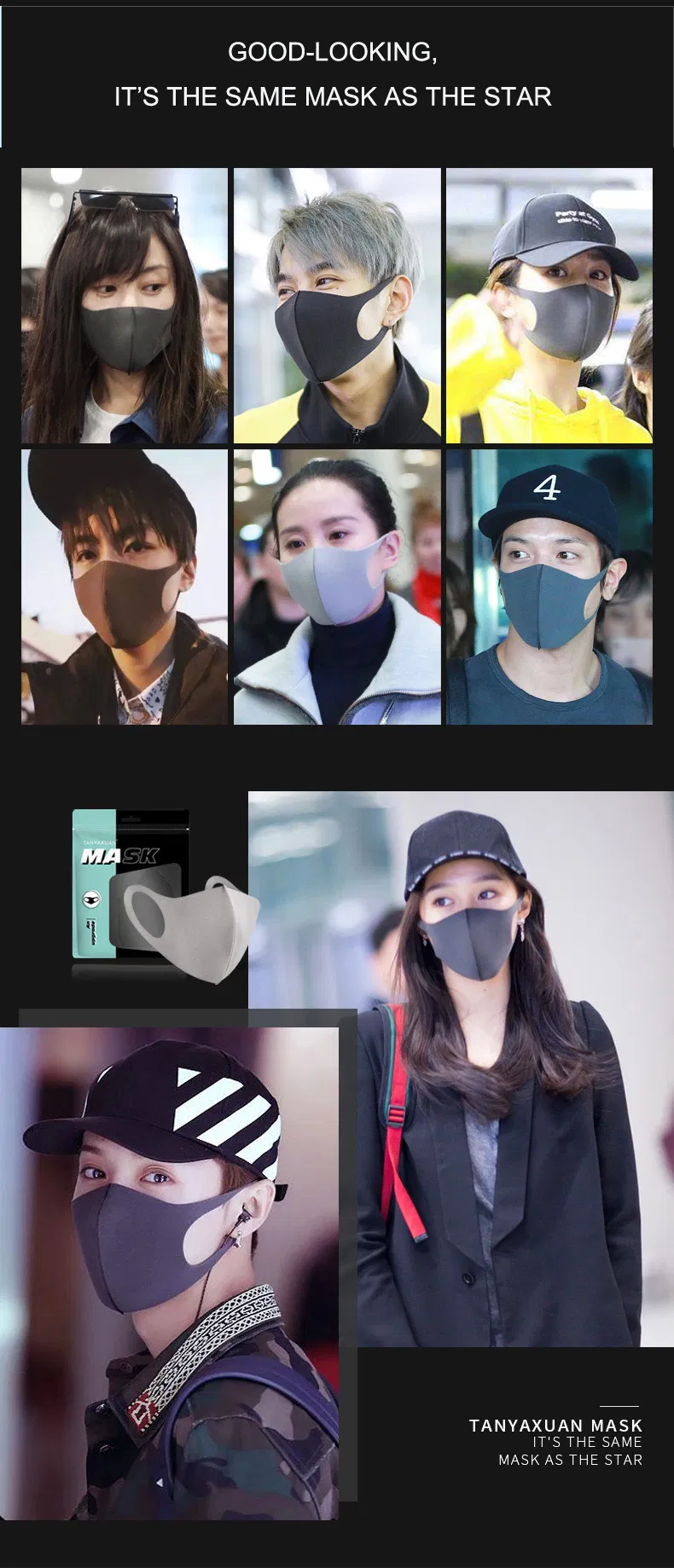 Purely Cold-Proof 2.5pm Dust Filter Cotton Sport Anti-Pollution Air Mask Non-Woven Face Mask