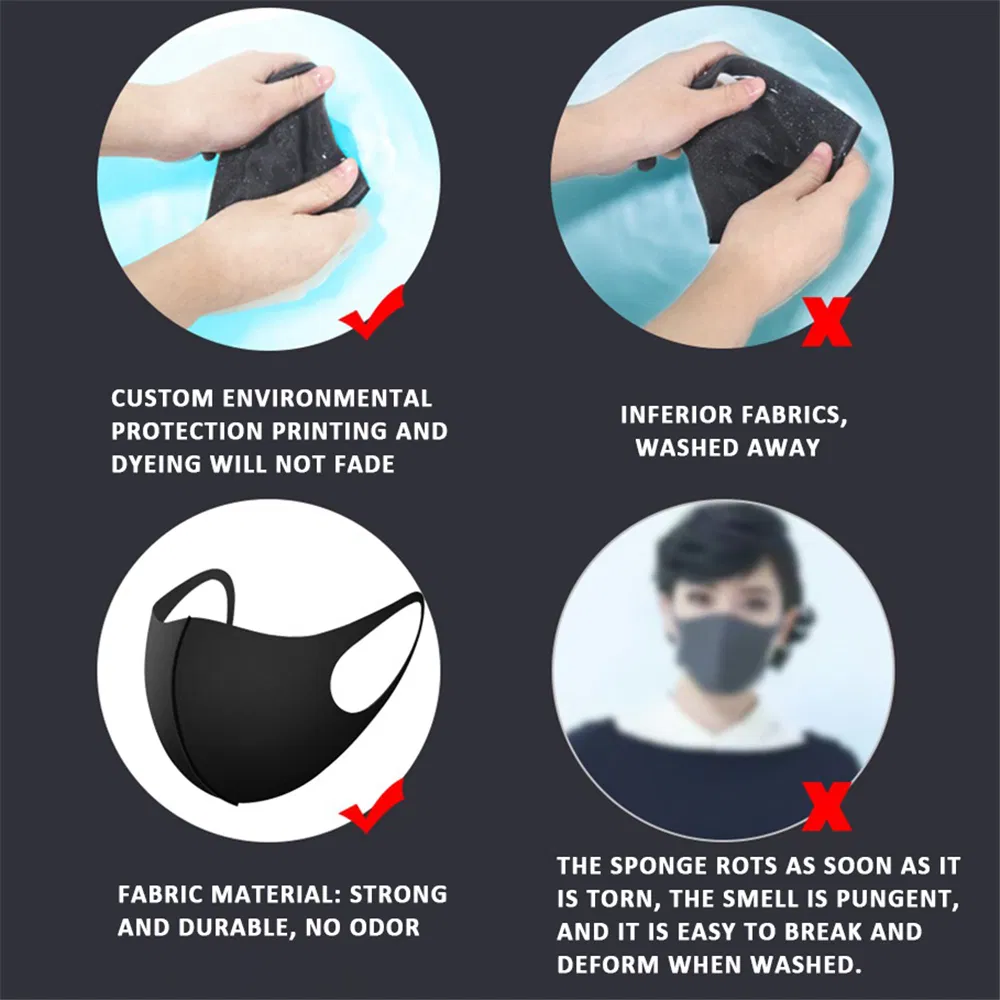Purely Cold-Proof 2.5pm Dust Filter Cotton Sport Anti-Pollution Air Mask Non-Woven Face Mask