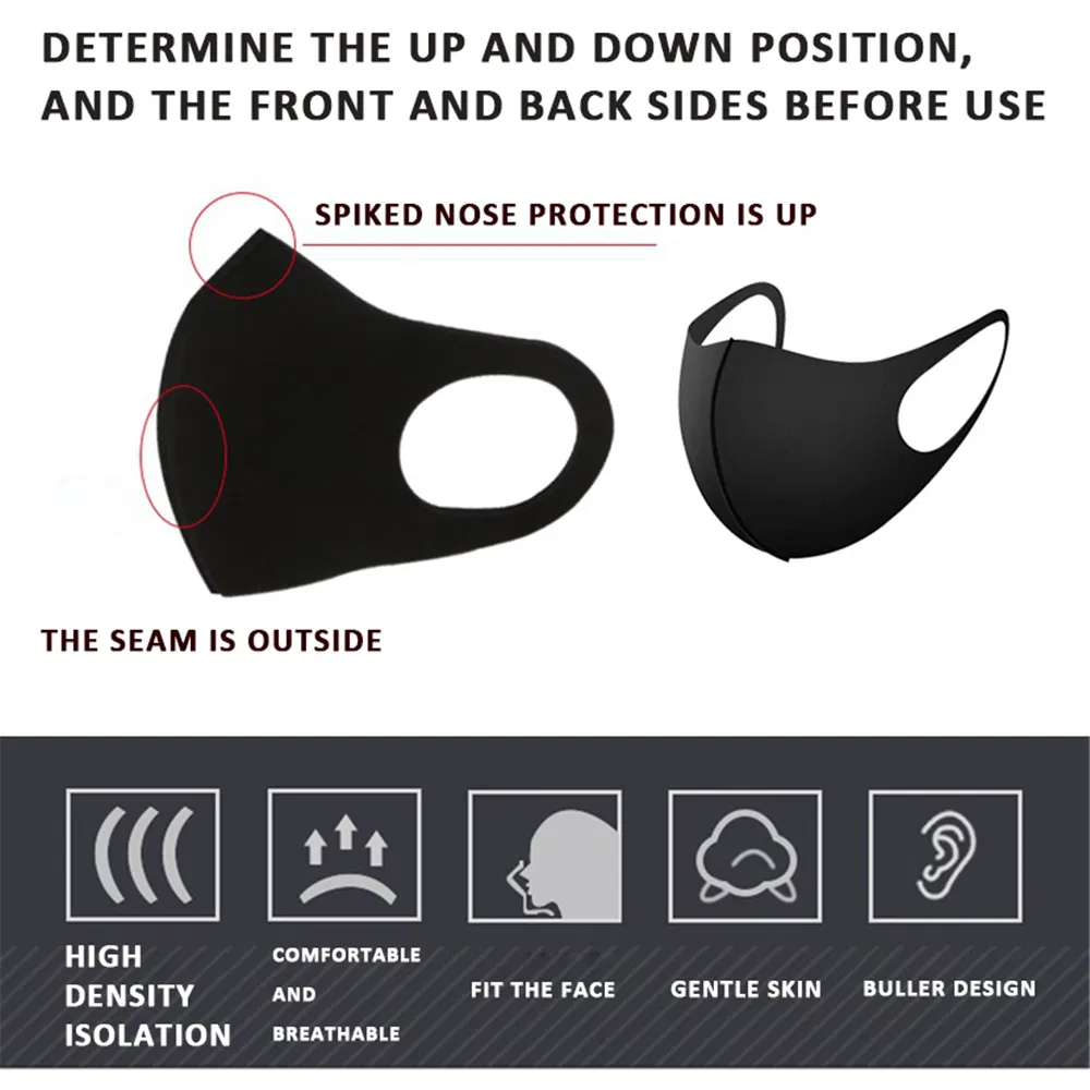 Purely Cold-Proof 2.5pm Dust Filter Cotton Sport Anti-Pollution Air Mask Non-Woven Face Mask