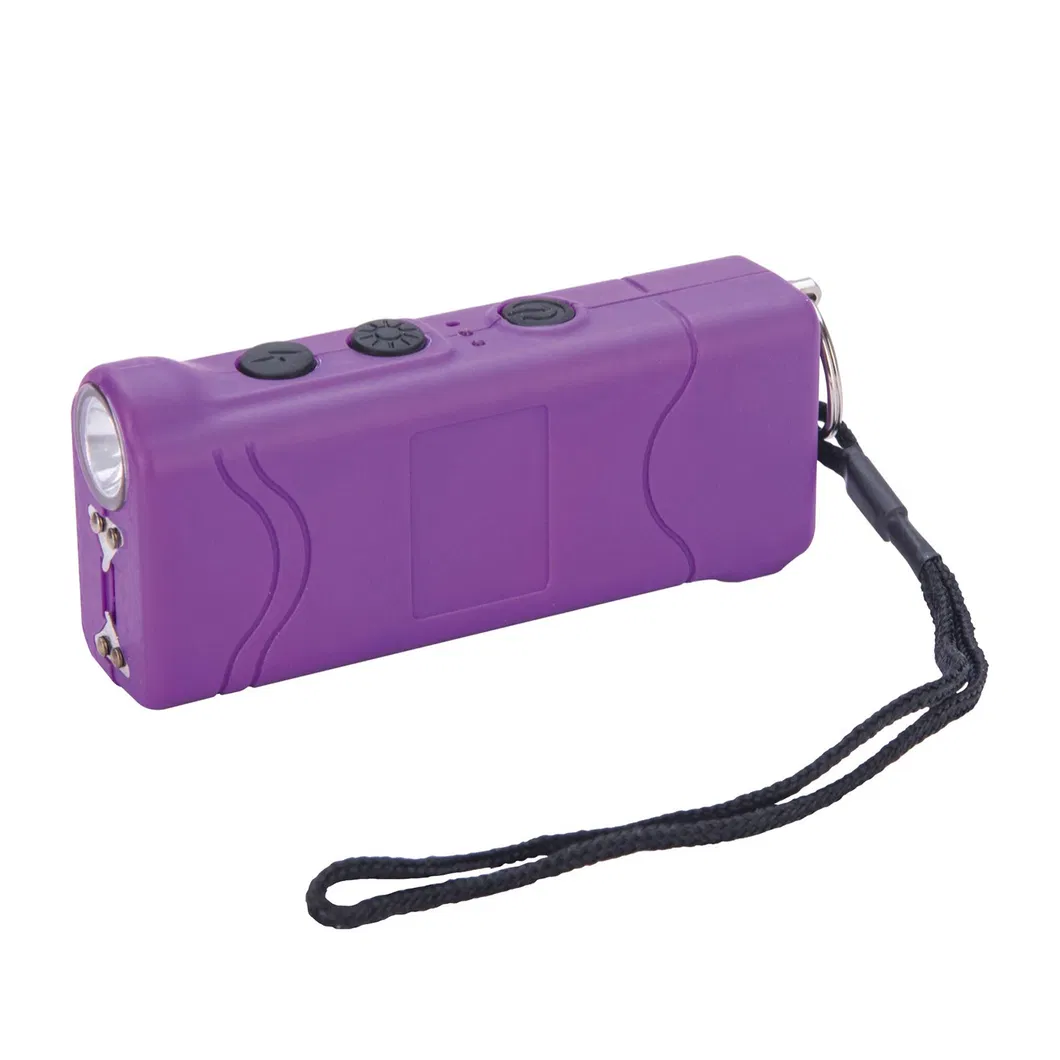 Rechargeable Mini Stun Gun with Alarm and Lighting
