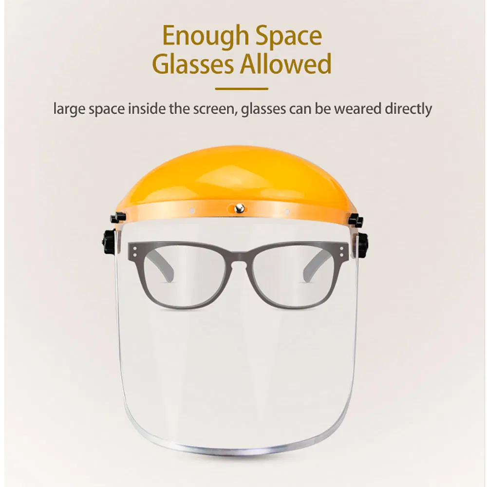 Safety Helmet with PC Face Shield Safety Anti-Impact Face Shield Half Helmet with Face Shield Manufacturer in China