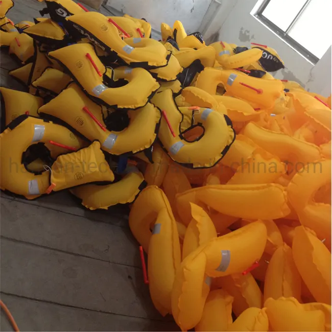 Solas 150n Buoyancy Inflatable Single Air Chamber Lifejacket with Ec and CCS Certificate