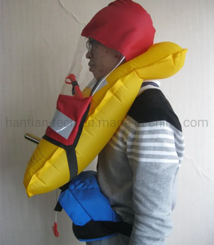 Solas 150n Buoyancy Inflatable Single Air Chamber Lifejacket with Ec and CCS Certificate