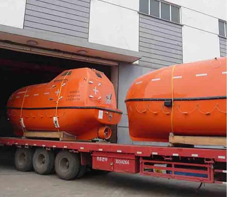 Solas Approval Rigid FRP Totally Enclosed Refractory Free Fall Lifeboat