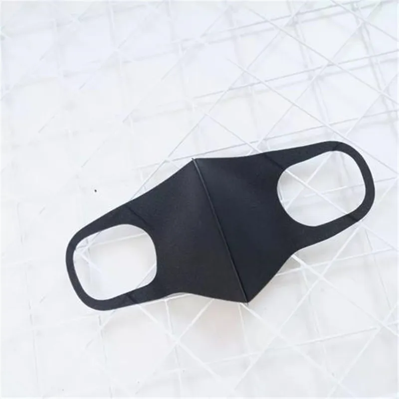 Spot Fashion Cotton Mouth Washable Black Face Mask
