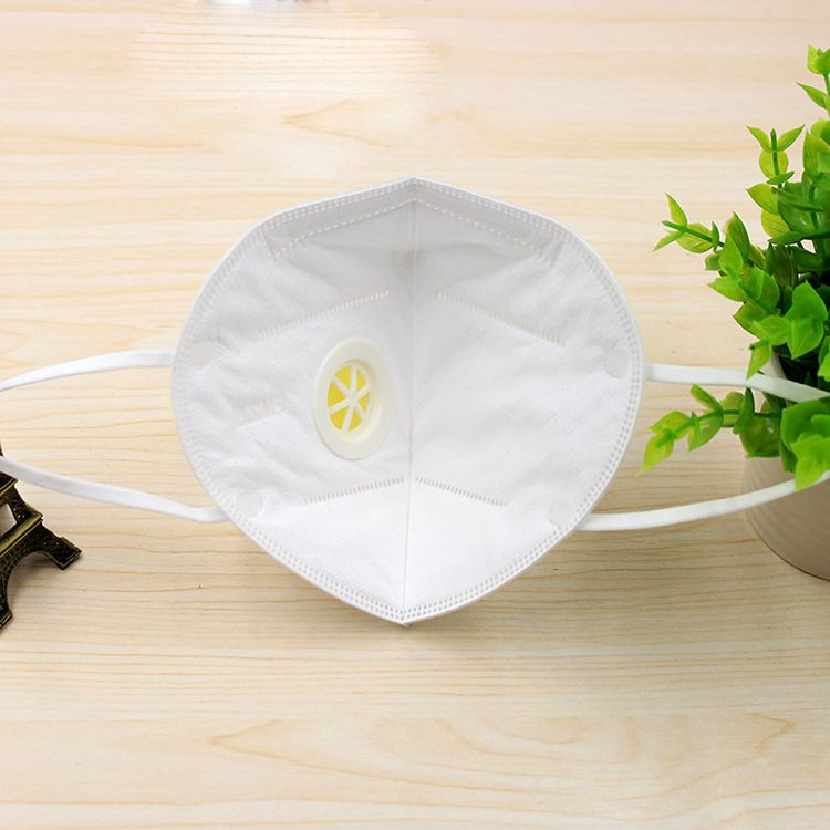 Stock High Quality Five Layers Mask with Valve Disposable Protective Face Masks Qualified for Export