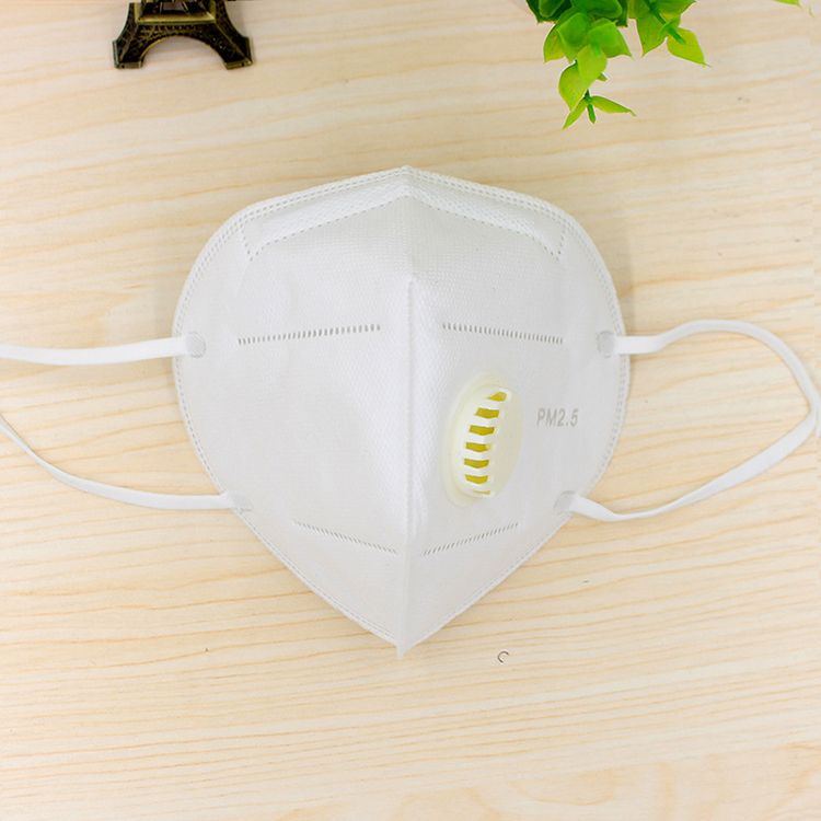 Stock High Quality Five Layers Mask with Valve Disposable Protective Face Masks Qualified for Export