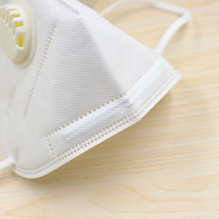 Stock High Quality Five Layers Mask with Valve Disposable Protective Face Masks Qualified for Export