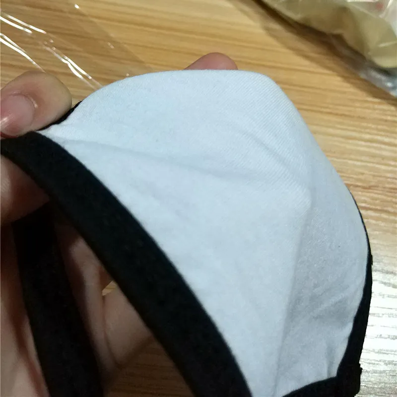 Sublimation 2 Ply Full White Printable Polyester Face Masks