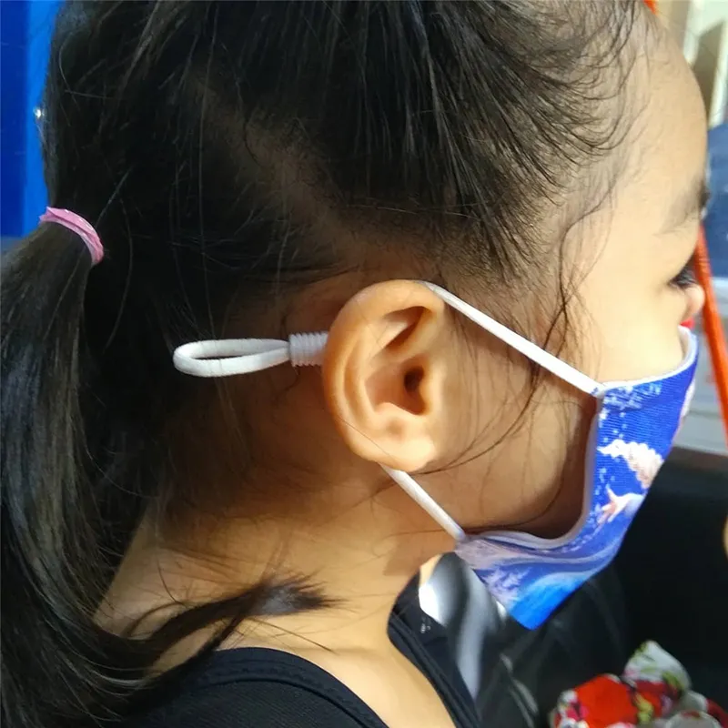 Sublimation 2 Ply Full White Printable Polyester Face Masks