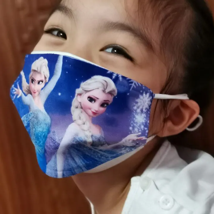 Sublimation 2 Ply Full White Printable Polyester Face Masks