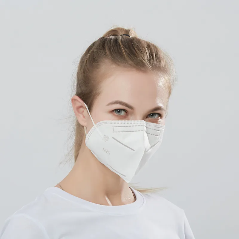 Supplier High Quality Masks KN95 Protective Masks China 5 Ply Nonwoven Disposable Civil Use Face Mask Earloop KN95