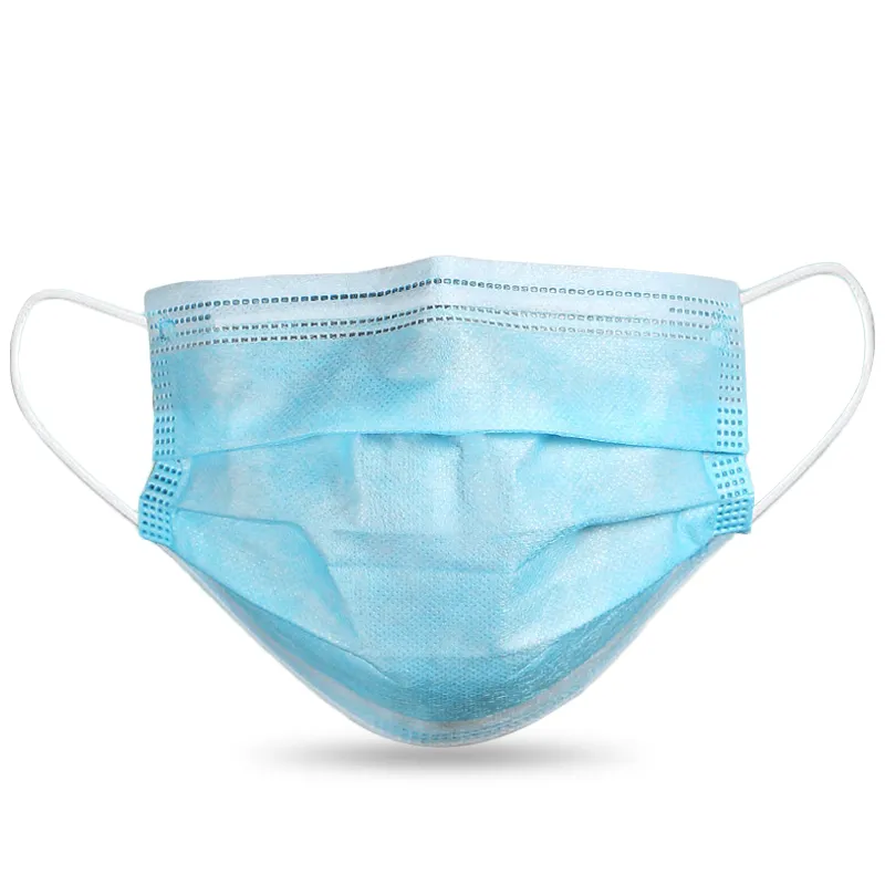 Three Layers of Collapsible Facial Respirator Anti Dust/Virus Nonwoven Fabric Disposable Mask