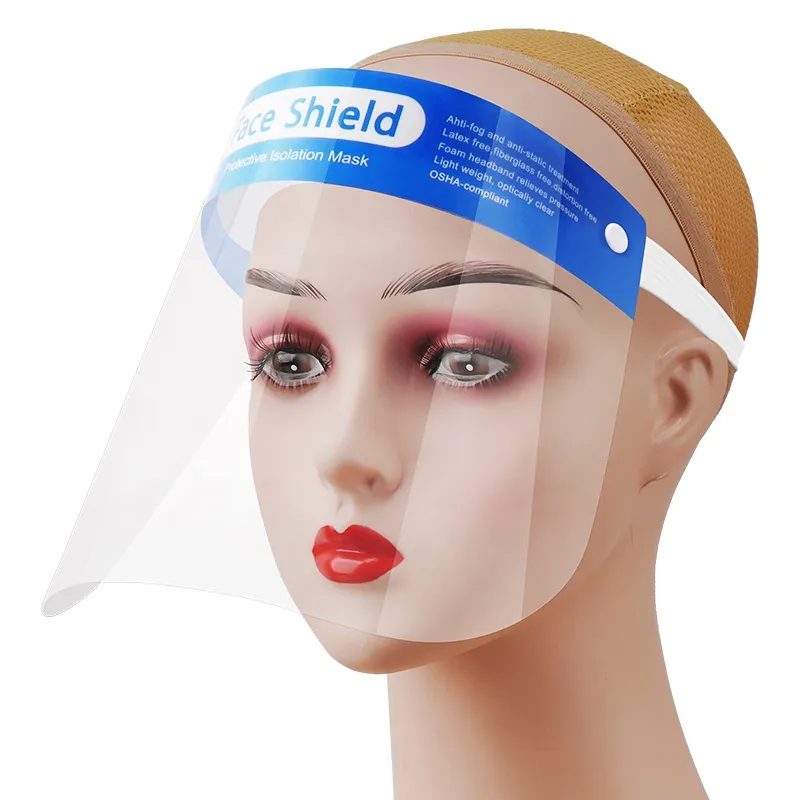 Transparent Full Face Mask Eyes Mouth Protection Protective Mask, Anti Fog Face Shield